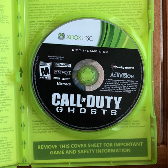 CALL OF DUTY GHOSTS ACTIVISION - Picture 5 of 6